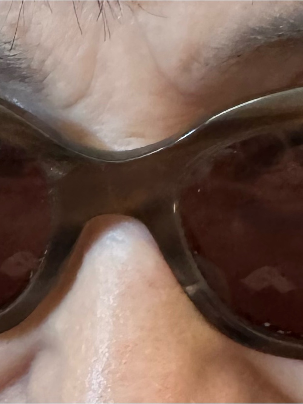 CHANEL Brown Sunglasses with silver logos - Picture 10 of 11